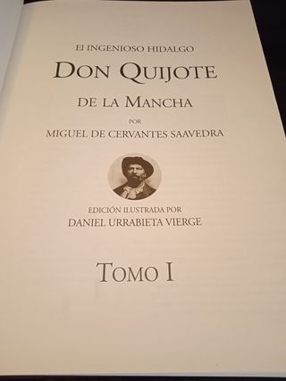 Don Quijote edición limitada y numerada