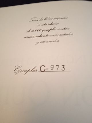 Don Quijote edición limitada y numerada