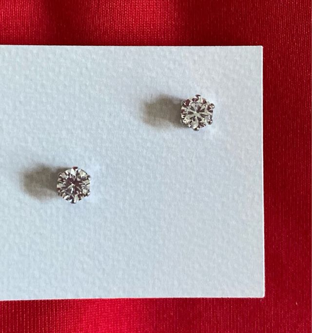 Pendientes con brillante