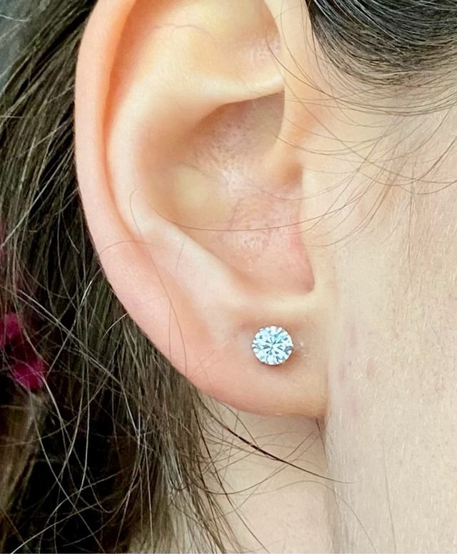 Pendientes con brillante