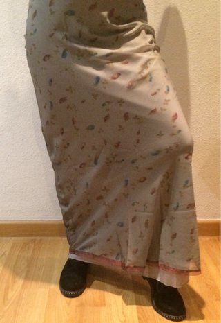 Falda gris fiesta fresca