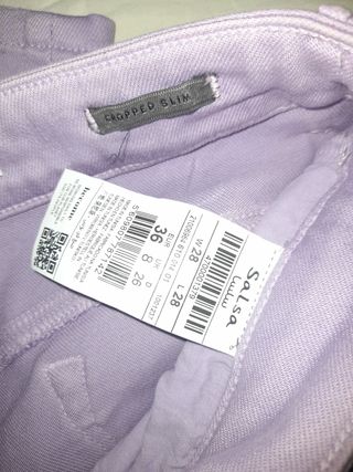 Pantalón Salsa lila talla 36