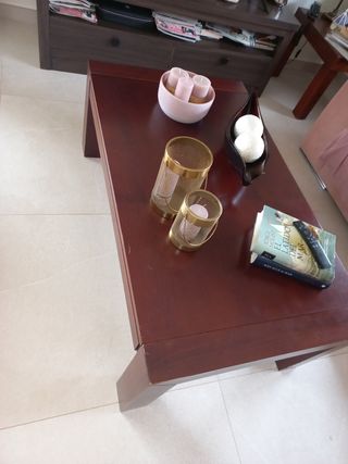 Mesa de centro de madera