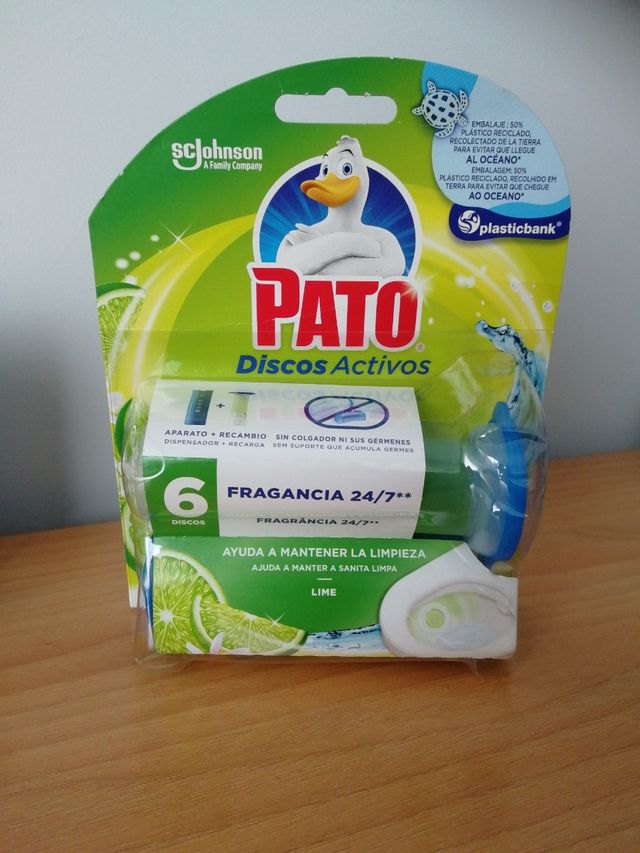 evax liberty, fairy lavavajillas, pato discos