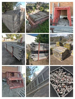 Vendemos complementos andamios