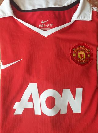 Camiseta oficial Manchester United 10/11