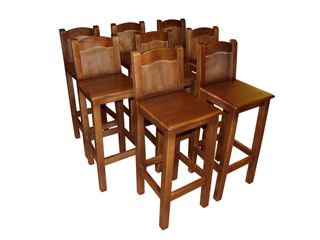 TABURETE CON RESPALDO