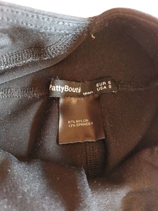 2 leggings premamá negros