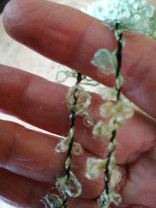 Gomitoli misti cotone verde