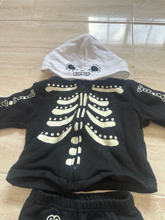 Disfraz de esqueleto