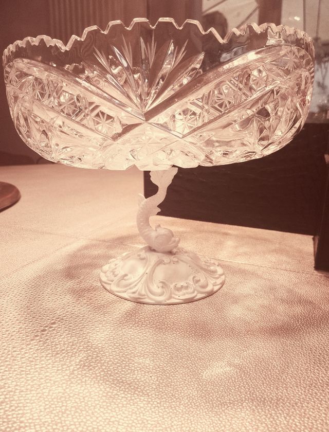 Alzatina in cristallo