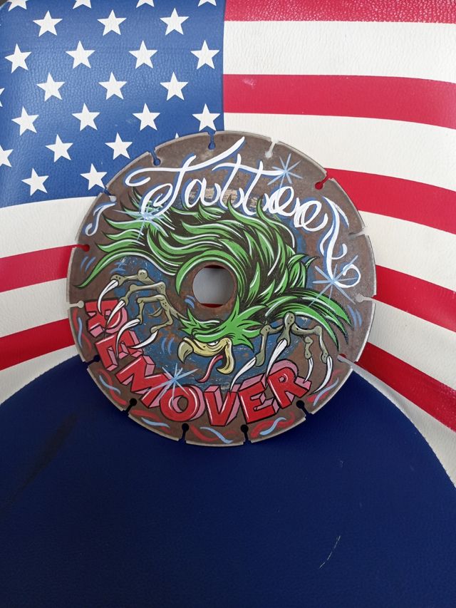 Decorazione kustom kulture chopper