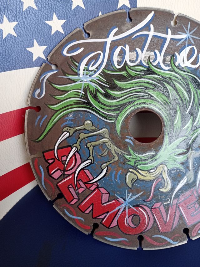 Decorazione kustom kulture chopper