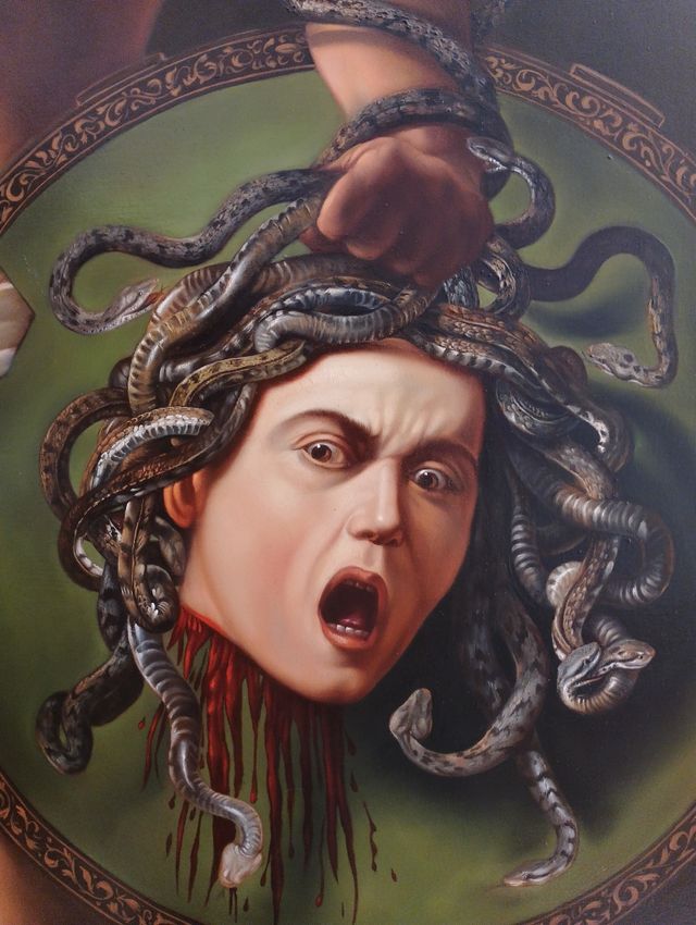 Quadro olio su tavola