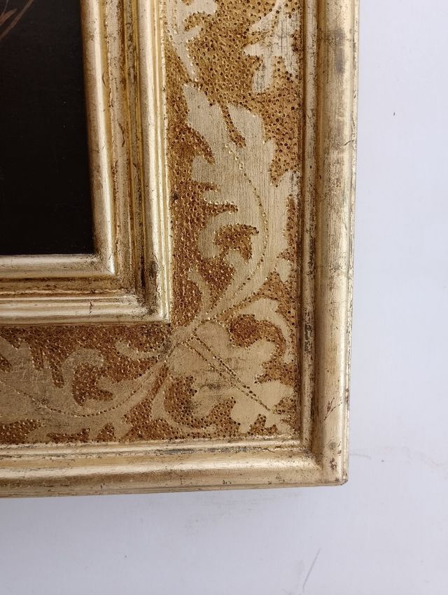 Quadro olio su tavola