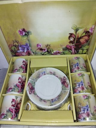 TAZAS DE PORCELANA VINTAGE 