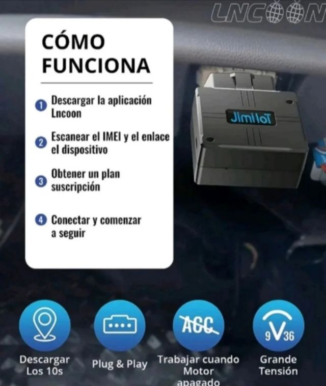 NUEVO Localizador GPS coche rastreador ubicación