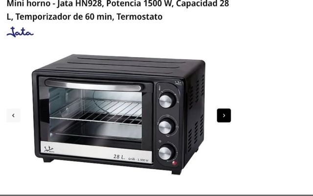 Mini horno - Jata HN928,