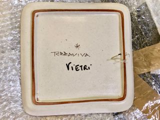 Piatto Vintage ceramica Terraviva Vietri