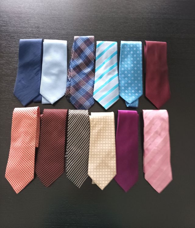 Lote de 12 corbatas