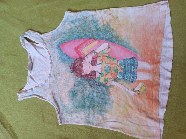 Camiseta niña de tirantes