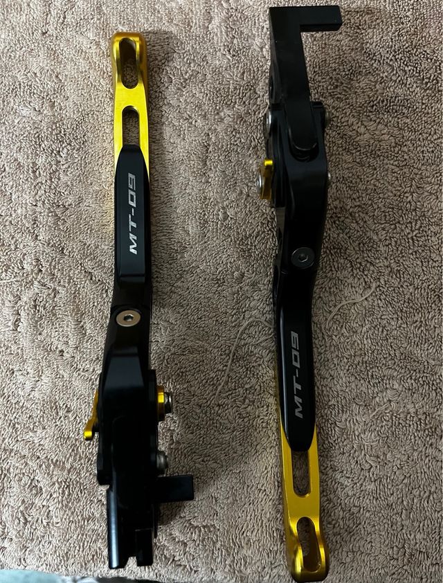 Maneras freno y embrague Yamaha MT y Tracer 900