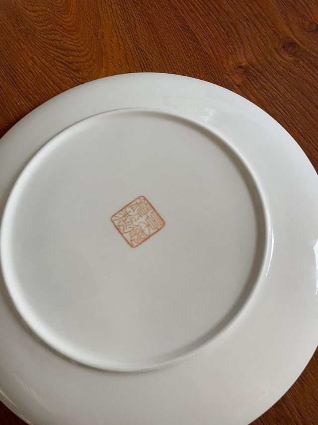 Plato JIANGXI-china original pintando a mano