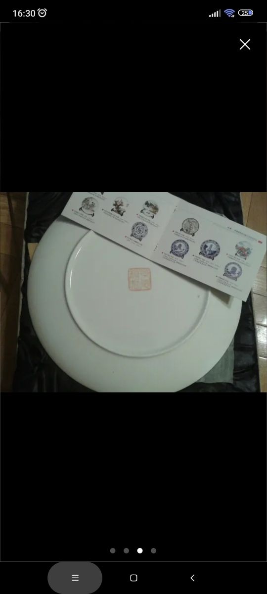 Plato JIANGXI-china original pintando a mano