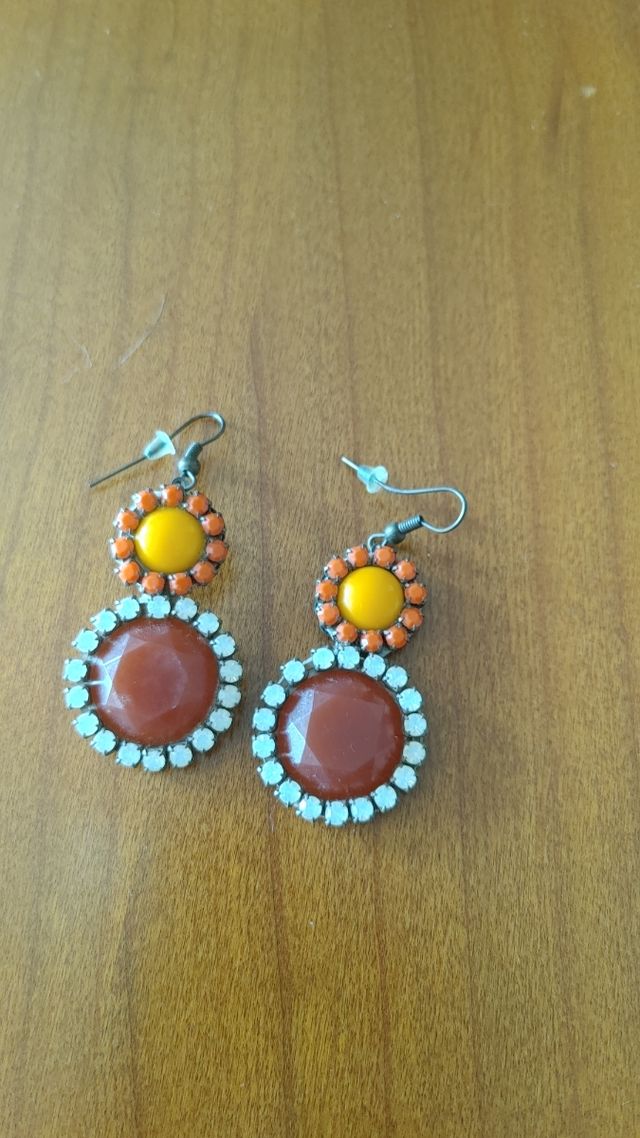 Lote pendientes bisuteria