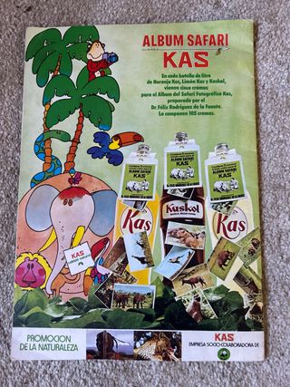 Album Safari KAS Felix Rodriguez de la Fuente 1974