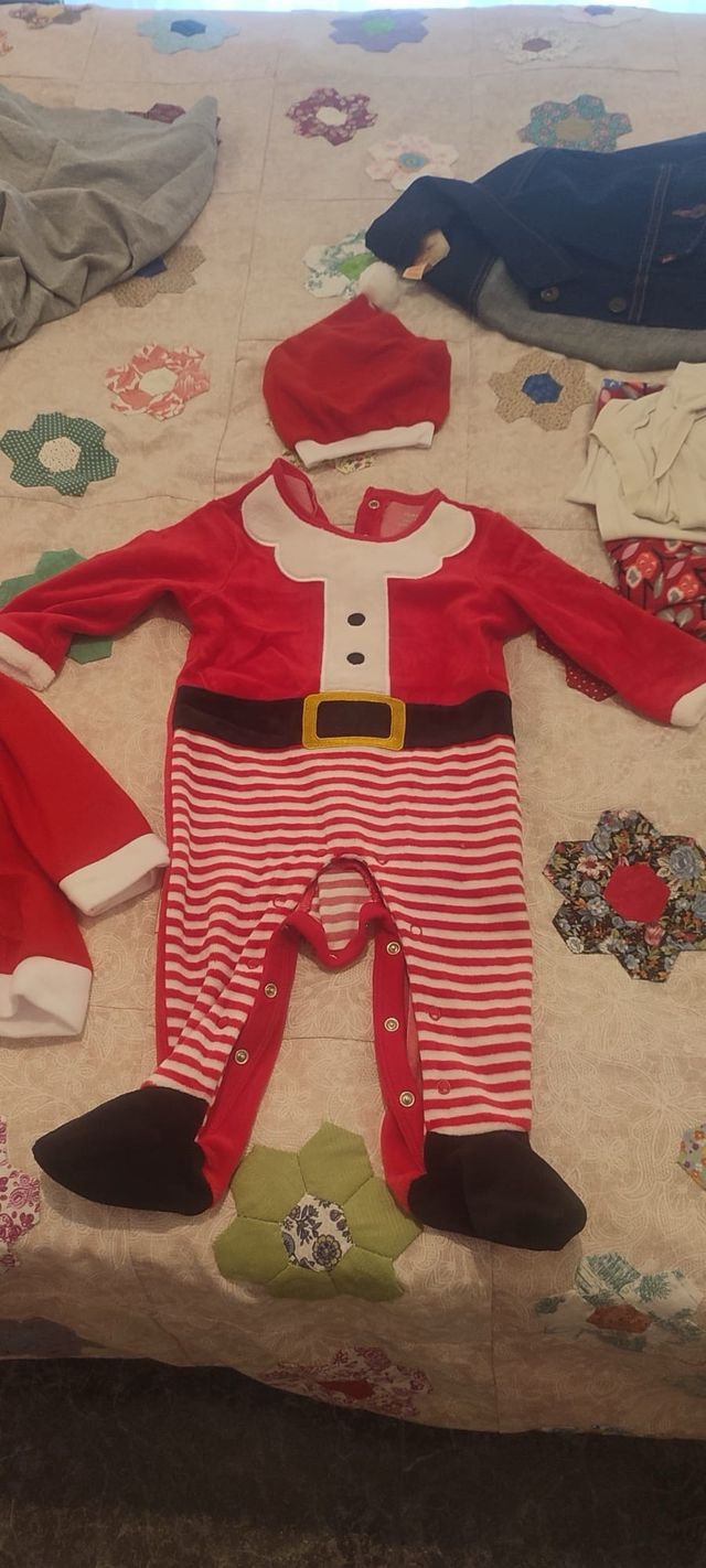 Disfraz papa noel bebe