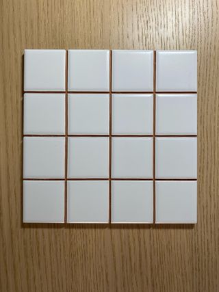 3 cajas azulejo precorte blanco mate