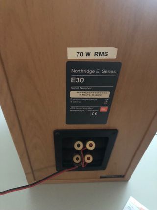 pareja de altavoces del corte ingles