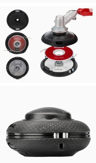 Testa metallica per decespugliatore