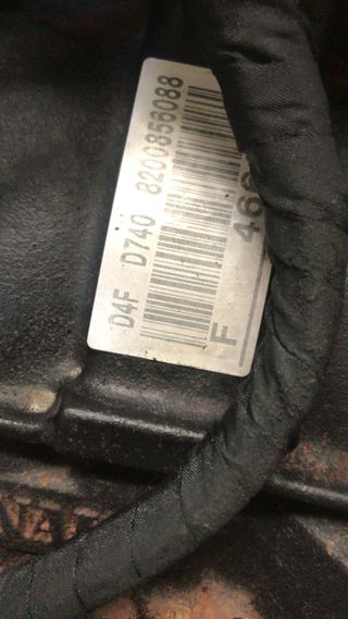 Motor Renault Clio 1.2 16v 75cv D4FD740 2005-2012