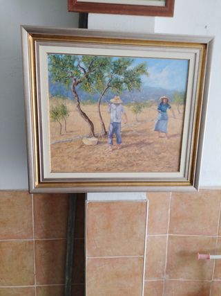 Cuadro de campesinos
