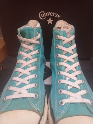 Converse Chuck Taylor All Star. Azul turquesa