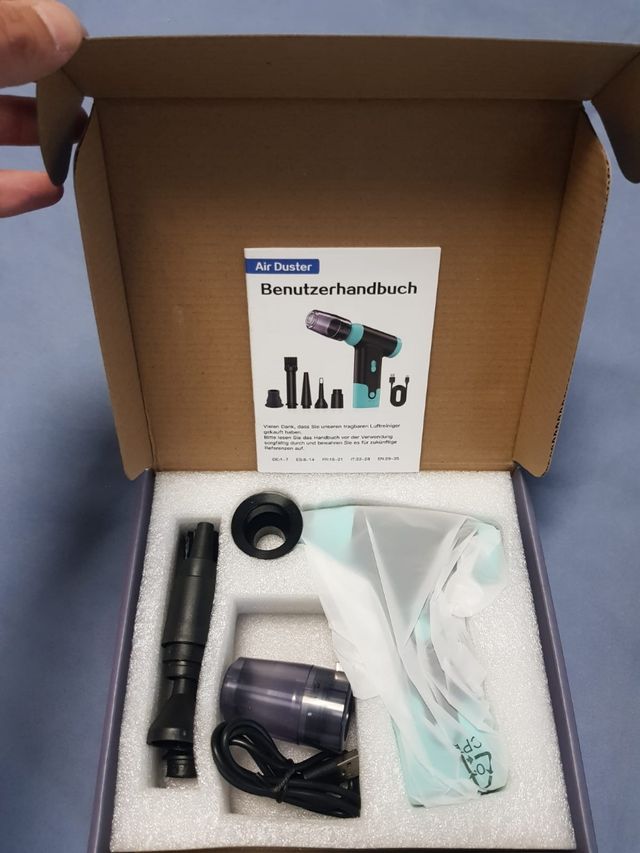 Soplador inhalámbrico