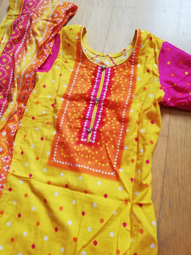 Traje típico de India