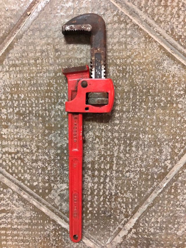 Llave Stilson 14” drop forged