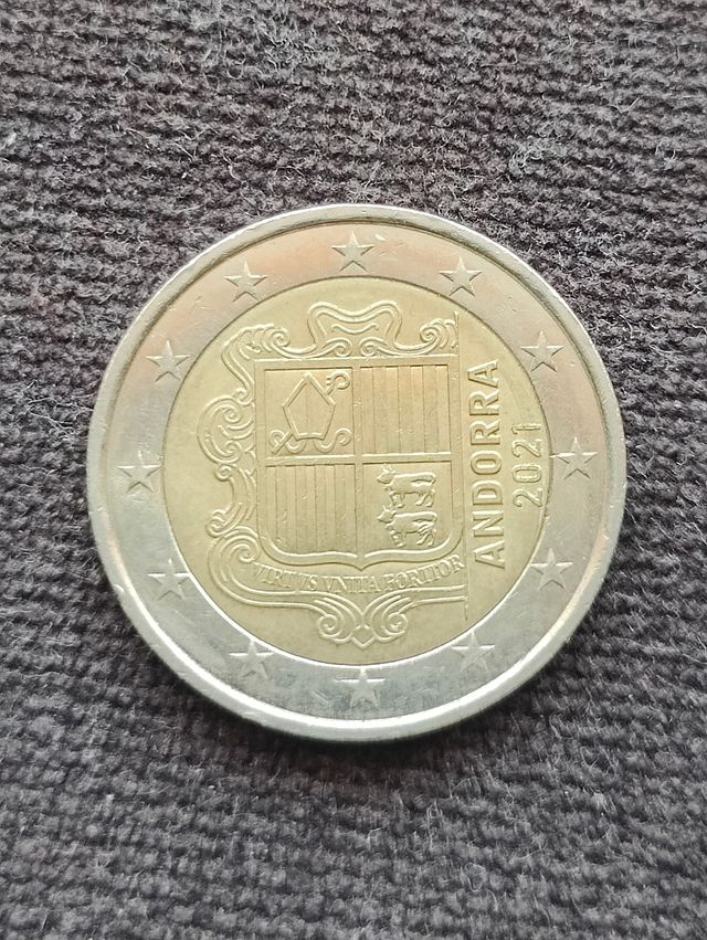 Monedas 2 euros raras