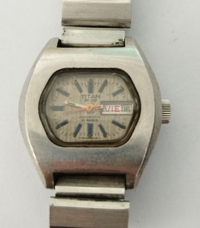 Orologio Reloj titan automático para dama.