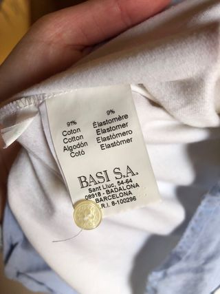 Polo Lacoste blanco