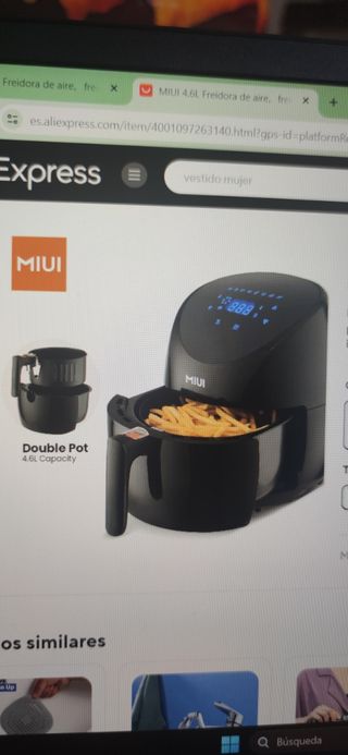 AIR FRYER MIUI 4,6LITROS