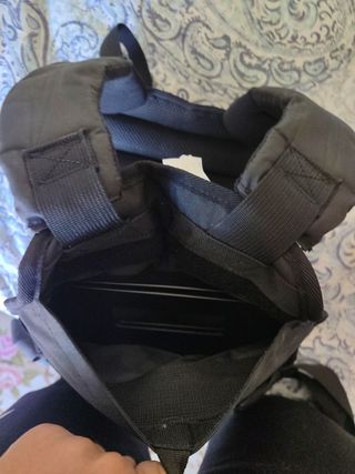 Pack deportivo chaleco y mancuerna