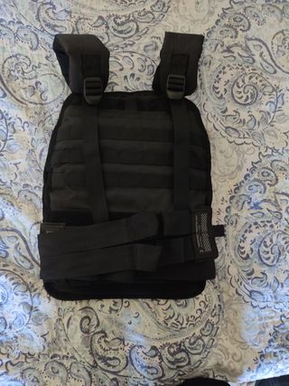 Pack deportivo chaleco y mancuerna