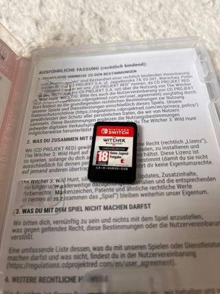 The Witcher III Complete Edition switch