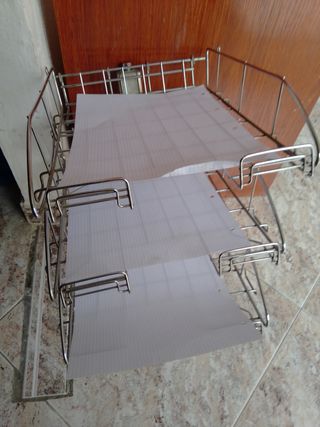 Tres bandejas para oficina