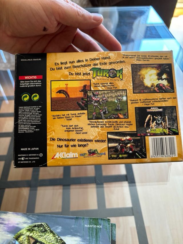 Turok Dinosaur Hunter Nintendo 64
