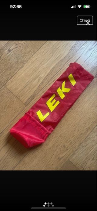 Leki Micro Pole Bag rosso